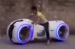 Guy Builds Tron Bike by Himself