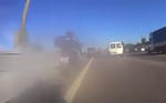 Insane Bike Race on Russian Highway