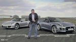 Jaguar F Type vs Porsche 911 Cabrio by Tiff Needell