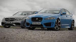 Jaguar XFR S vs Mercedes E63 AMG
