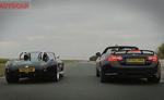 Jaguar XKR S vs AC Cobra XCS Fusion