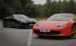 Jaguar XKR S Convertible vs Ferrari 458 Italia