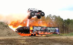 Joe Sylvester Sets Monster Truck Jump Record