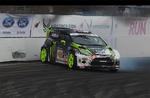 Ken Block Drifts The Irwindale Track