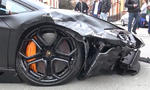 Lamborghini Aventador Crash