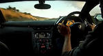 Lamborghini Aventador SV flat out on the Isle of Man