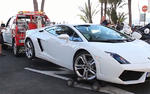 Lamborghini Gallardo Towing In France