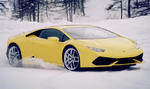 Lamborghini Huracan Ice Drifting