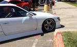 Low Nissan Silvia Loses Bumpers