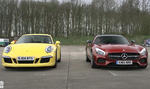 Mercedes AMG GT vs Porsche 911 GTS