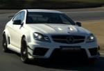 Mercedes C63 AMG Coupe Black Promotional Clip