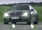 Mercedes C63 AMG Coupe Black On The Track