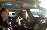Michael Schumacher tests the 2014 Mercedes C Class
