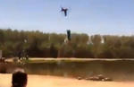 Motorcycle Jump Goes Horribly Wrong