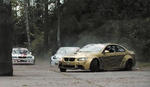 Nissan 350Z And BMW M3 Drifting In Soviet Missile Base