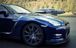 Nissan GT R vs Hawker Hunter Fighter Jet