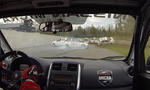 Nissan Micra Cup Race Transforms Into Huge Pileup