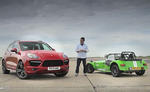 Porsche Cayenne Turbo S vs Caterham Seven Supersport