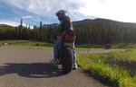 Subaru Impreza WRX STI Forces Biker Into Submission