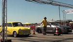 Trabant vs Nissan GT R