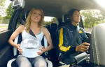Two Girls Get Wet In A Renault Twingo RS