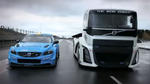 Volvo S60 Polestar vs Racing Truck