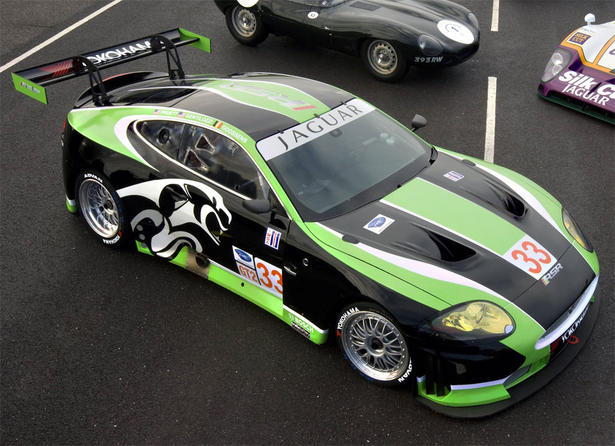 Jaguar RSR XKR GT2 at Le Mans 2010